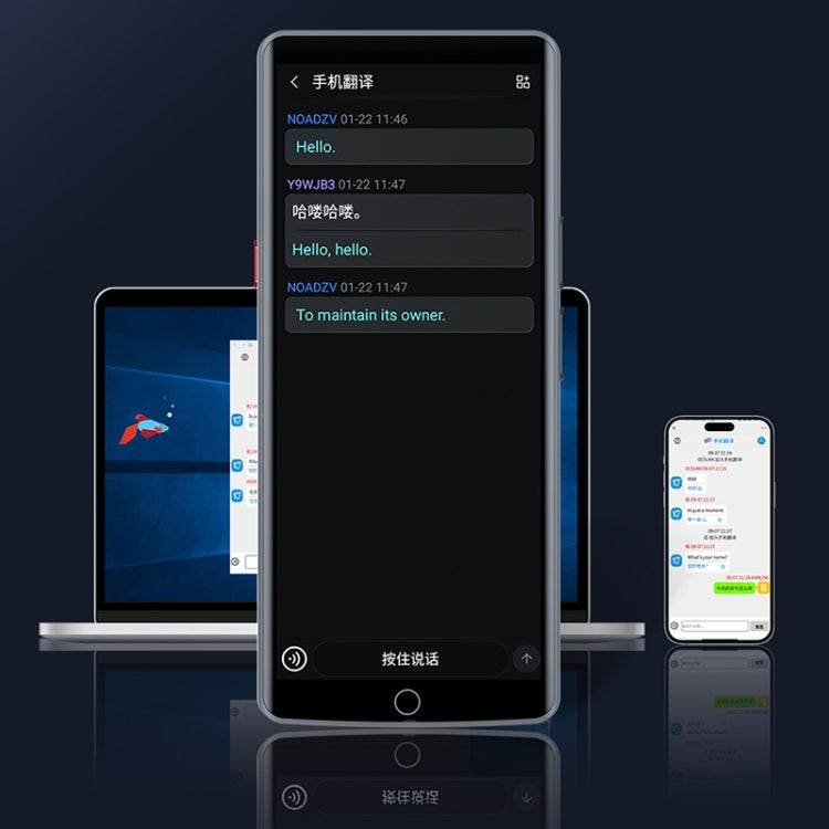 A50 Lite 5.5 inch HD Touch Screen Smart Translator WiFi Version 139 Languages with Offline Translation/Photo Translation