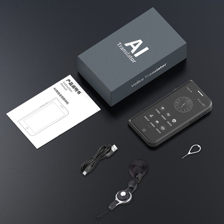A70 5.0 inch HD Touch Screen Smart AI Translator 139 Languages with Offline Translation / Photo Translation