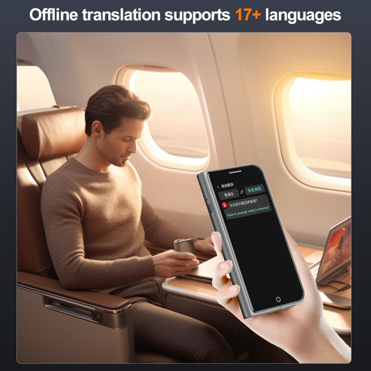 A70 5.0 inch HD Touch Screen Smart AI Translator 139 Languages with Offline Translation / Photo Translation