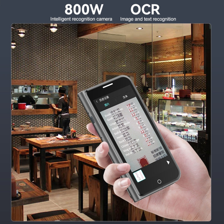 A70 5.0 inch HD Touch Screen Smart AI Translator 139 Languages with Offline Translation / Photo Translation