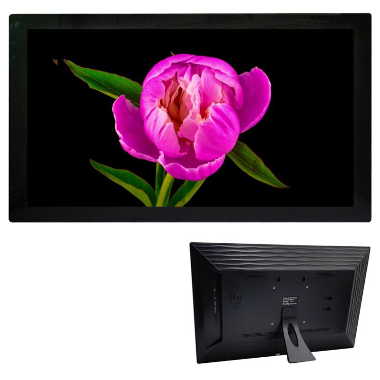 XCLT2150 21.5 inch IPS Screen WiFi Digital Cloud Photo Frame Wall Mounted LED Advertising Machine, US Plug, UK Plug, EU Plug, AU Plug