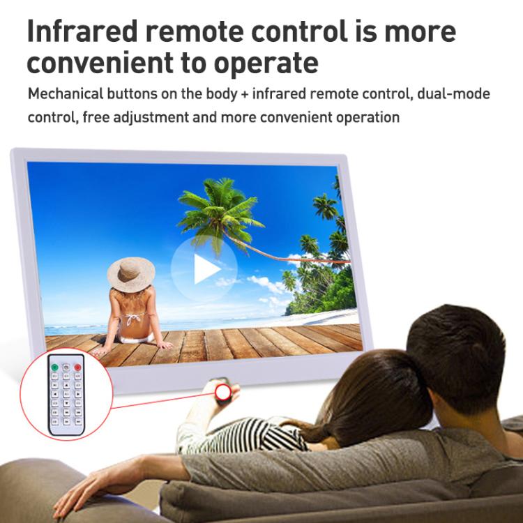 XCLT-1730 17.3 inch LED HD Screen WIFI Cloud Photo Frame with Stand, AU Plug, US Plug, EU Plug, UK Plug