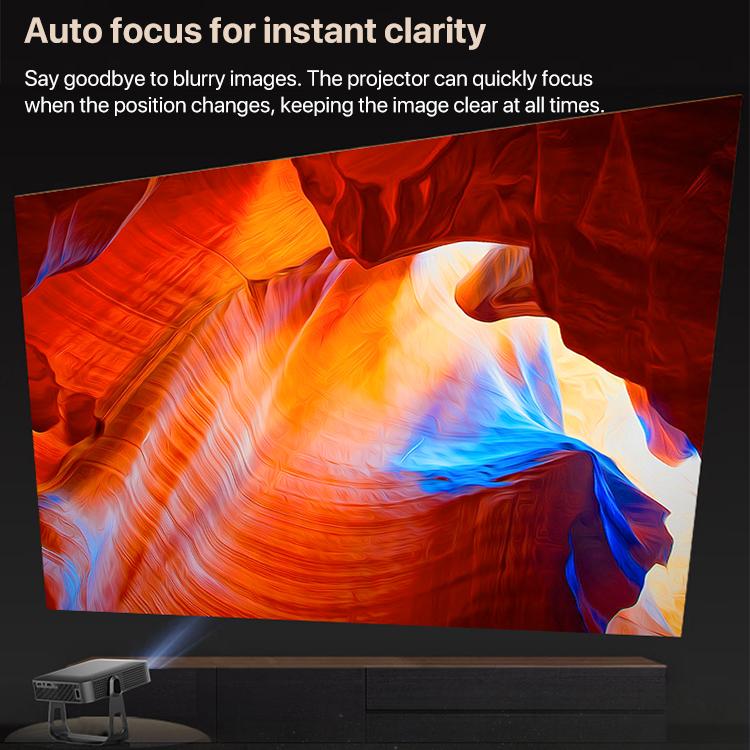 R1 1920x1280P 600ANSI Android 12.0 Smart Mini Portable Projector, US Plug, UK Plug, AU Plug, EU Plug