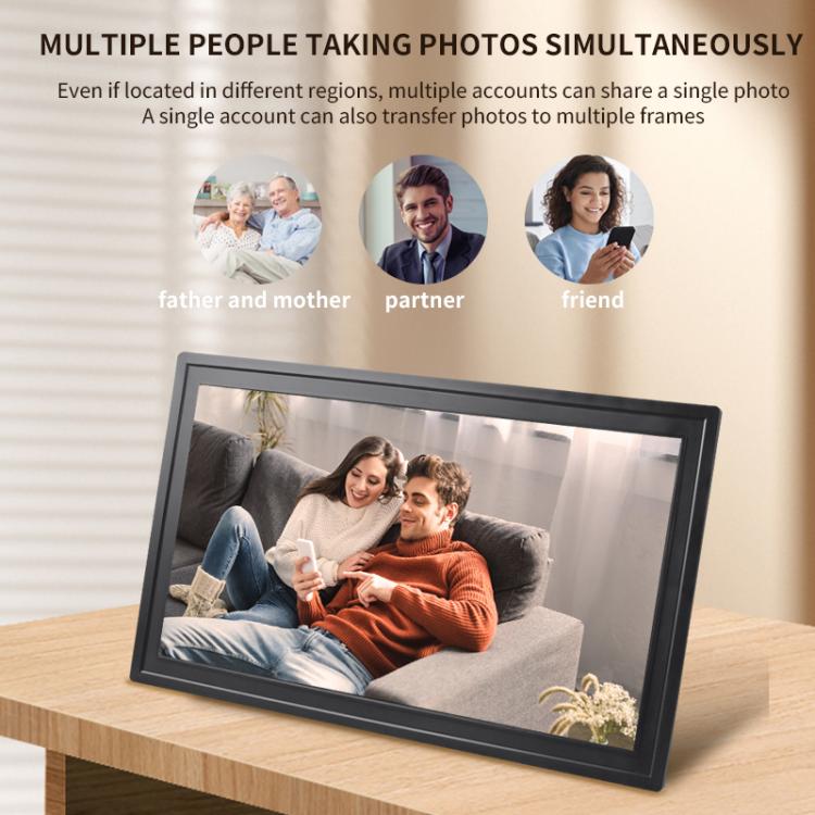 21.5 inch LCD Display Cloud Photo Frame 1G+32GB 3326C Quad-Core CPU Android 7.0, EU Plug, US Plug, UK Plug, AU Plug