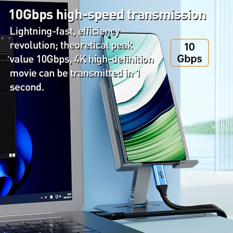 كابل محول YCE-V292 2 في 1 من النوع C إلى النوع C وHDMI2.0