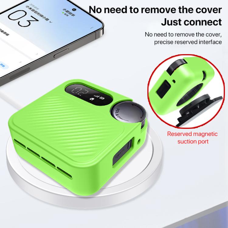 جراب حماية من السيليكون لجهاز الاتصال اللاسلكي الرياضي Xiaomi