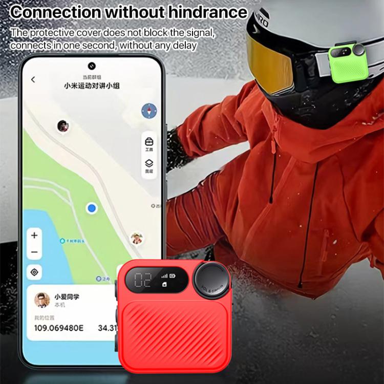جراب حماية من السيليكون لجهاز الاتصال اللاسلكي الرياضي Xiaomi