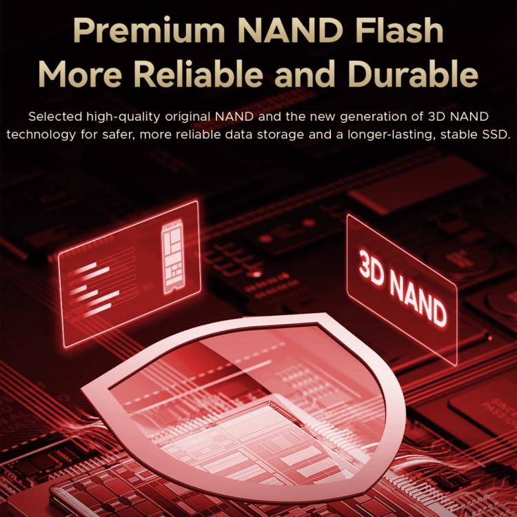 ORICO-i3800 M.2 NVME 2280 SSD، 1 تيرابايت، 2 تيرابايت