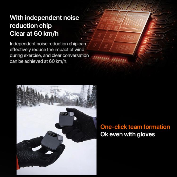 Original Xiaomi Sports Walkie Talkie, Support 5000km Intercom Distance, Xiaomi Sports Walkie Talkie