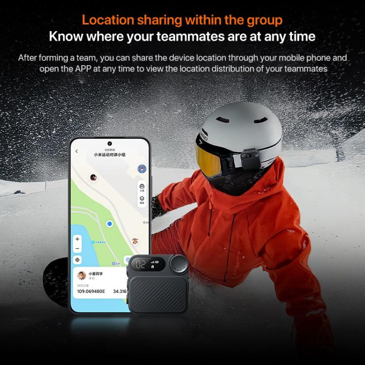 Original Xiaomi Sports Walkie Talkie, Support 5000km Intercom Distance, Xiaomi Sports Walkie Talkie
