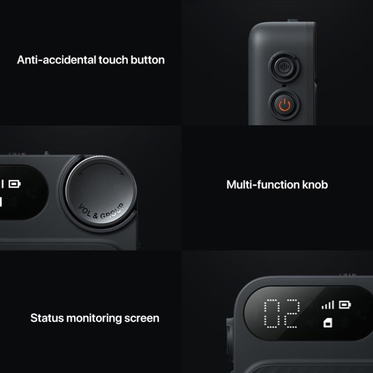 Original Xiaomi Sports Walkie Talkie, Support 5000km Intercom Distance, Xiaomi Sports Walkie Talkie