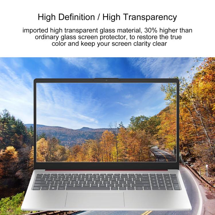 9H 0.3mm Explosion-proof Tempered Glass Film, For HP 15-FD 15.6, For HP Pavilion Aero 13-BG13.3, For HP Chromebook 14A 14
