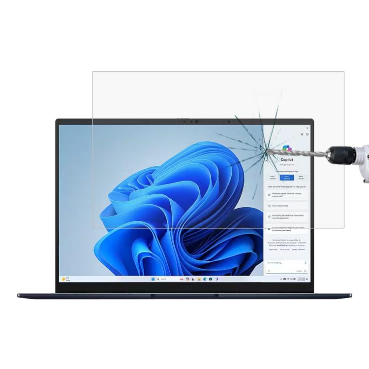 9H 0.3mm Explosion-proof Tempered Glass Film, For ASUS Vivobook Go 14 / E1404FA 14, For ASUS Zenbook 14 OLED / UX3405MA 14, For ASUS TUF Gaming A15 FA507NVR 15.6, For ASUS Vivobook 15 M1502YA 15.6, For ASUS Vivobook Go 15 E1504FA 15.6