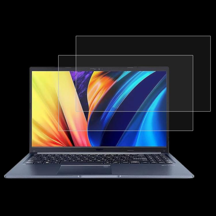 2pcs 9H 0.3mm Explosion-proof Tempered Glass Film, For ASUS Vivobook Go 14 / E1404FA 14, For ASUS Zenbook 14 OLED / UX3405MA 14, For ASUS TUF Gaming A15 FA507NVR 15.6, For ASUS Vivobook 15 M1502YA 15.6, For ASUS Vivobook Go 15 E1504FA 15.6