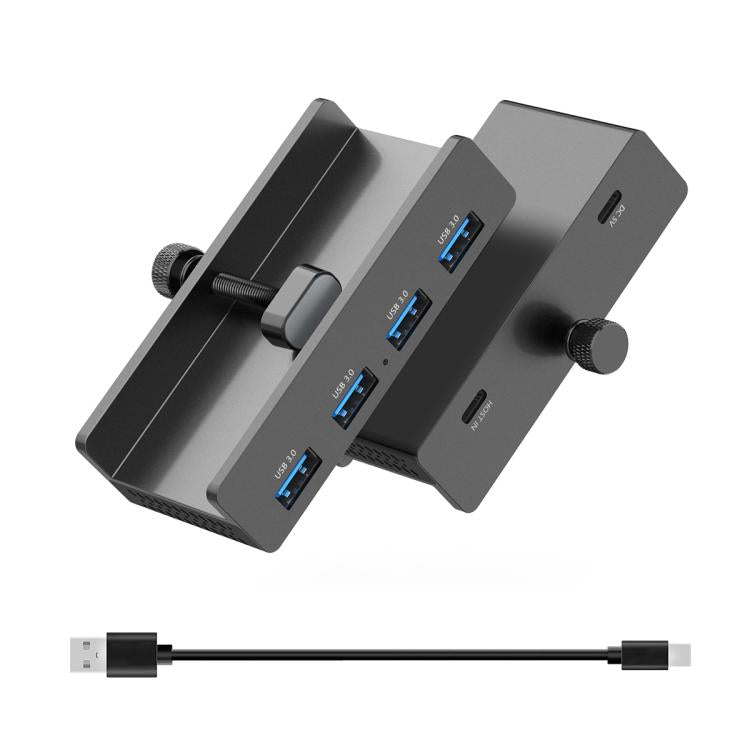 ORICO HCL-4A-Pro Aluminum Alloy 4-port USB3.0 Clamp Hub, HCL-4A-Pro