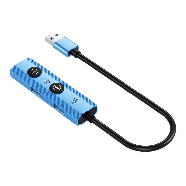 YCE V295A 5 in 1 USB3.0 HUB Adapter AI Docking Station, V295A