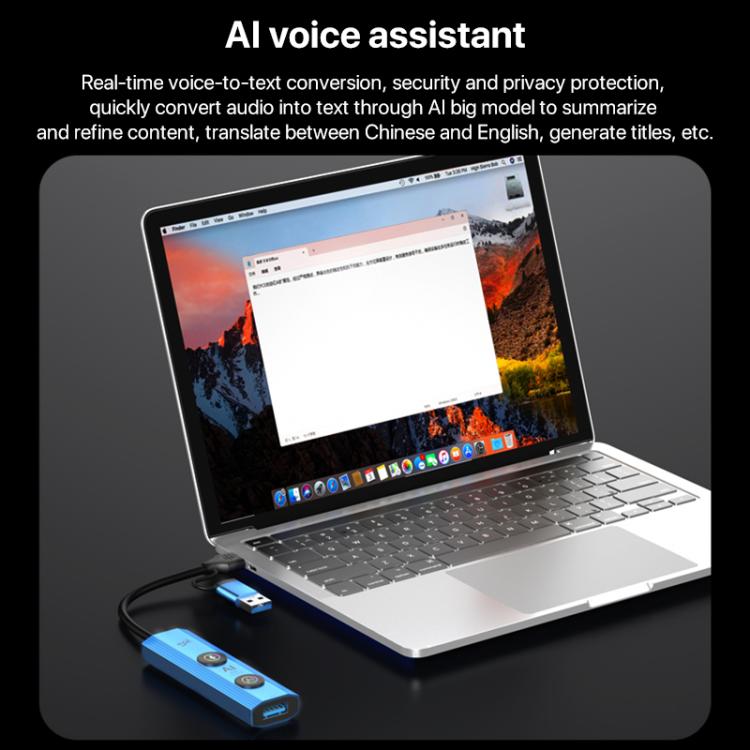 YCE V295B 5 in 1 USB3.0 / Type-C HUB Adapter AI Docking Station, V295B