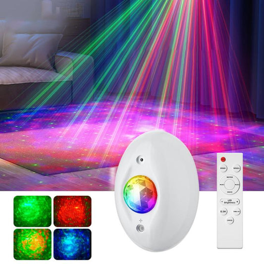 Remote Control Elliptical Starry Projection Lamp Atmosphere Light