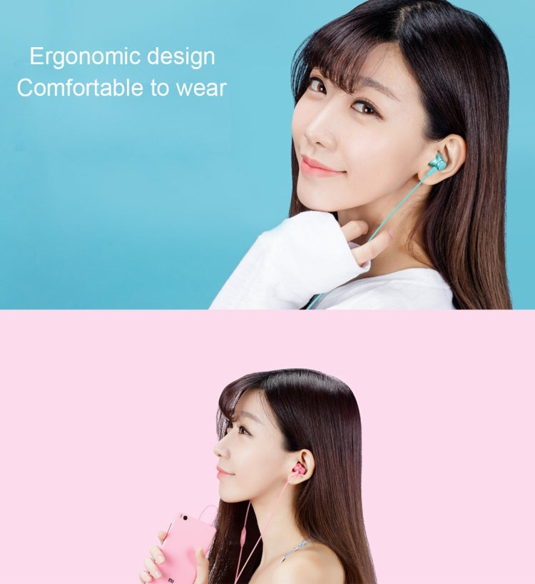 Original Xiaomi Mi In-Ear Headphones Basic Earphone with Wire Control + Mic, Support Answering and Rejecting Call