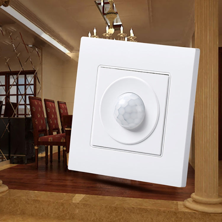 86 Type Energy Saving Lamp Infrared Light Control Induction Delay Wall-mounted Switch