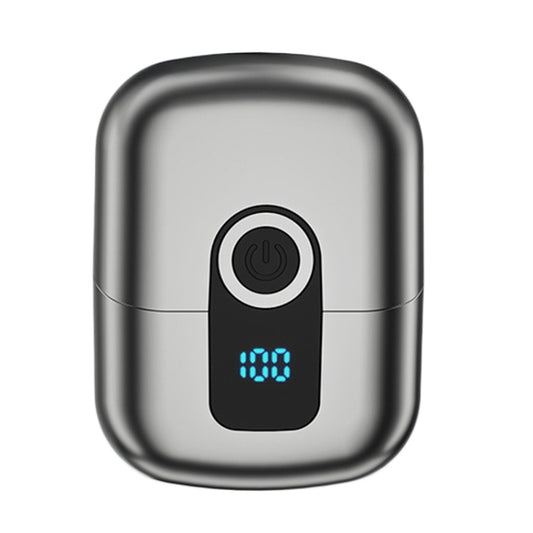 Double Ring Magnetic Electric Shaver – Portable Rechargeable Men’s Razor, Full Body Washable Travel Grooming Tool