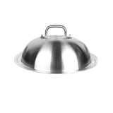 Household Honeycomb Stainless Steel Frying Pan Arch High Cover, Style
