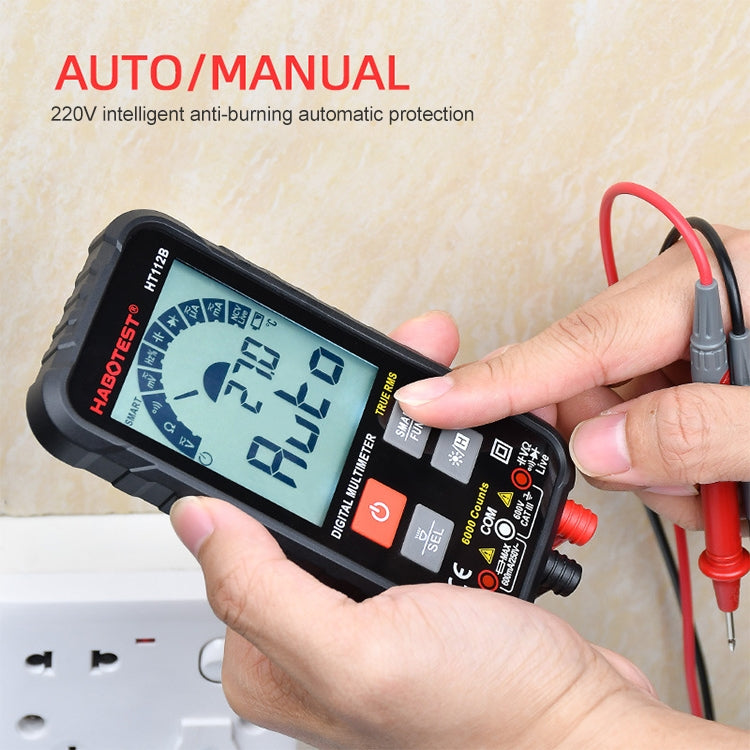 HABOTEST HT112B Mini Digital Display High-precision Multimeter, HT112B