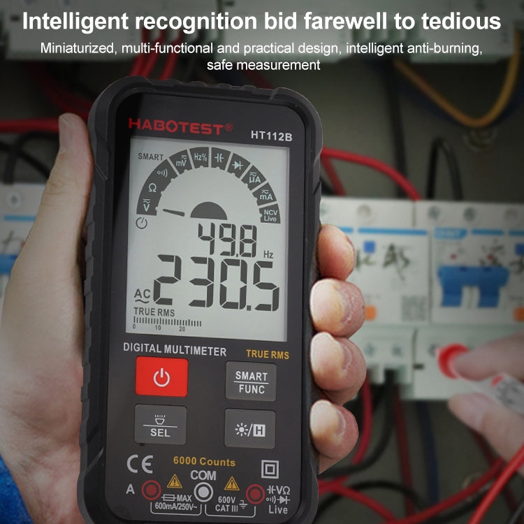 HABOTEST HT112B Mini Digital Display High-precision Multimeter, HT112B