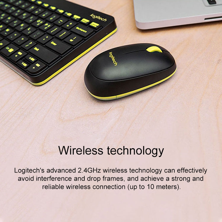مجموعة لوحة المفاتيح والماوس اللاسلكية Logitech MK240 Nano