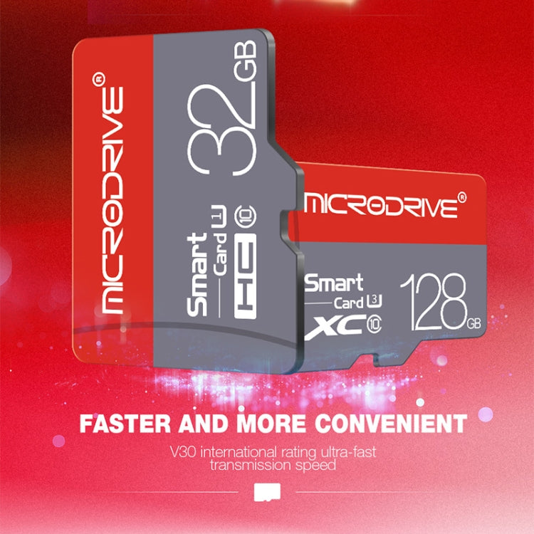 Microdrive 32GB High Speed Class 10 Micro SD(TF) Memory Card, 32GB