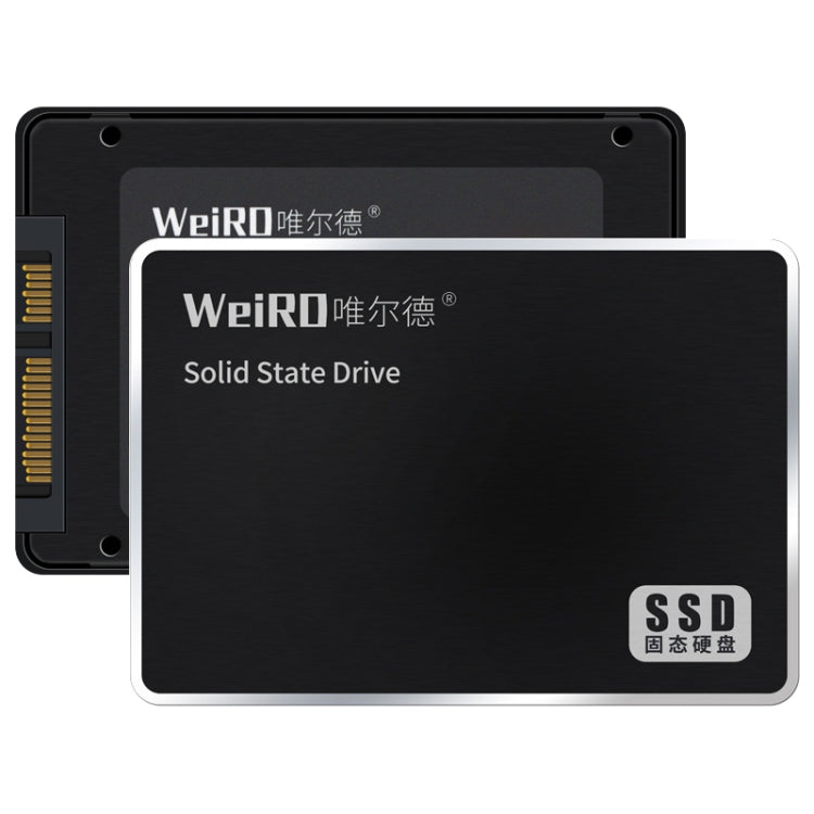 محرك أقراص الحالة الصلبة WEIRD S500 بسعة 512 جيجابايت ومقاس 2.5 بوصة SATA3.0 لأجهزة الكمبيوتر المحمولة والمكتبية، سعة 512 جيجابايت