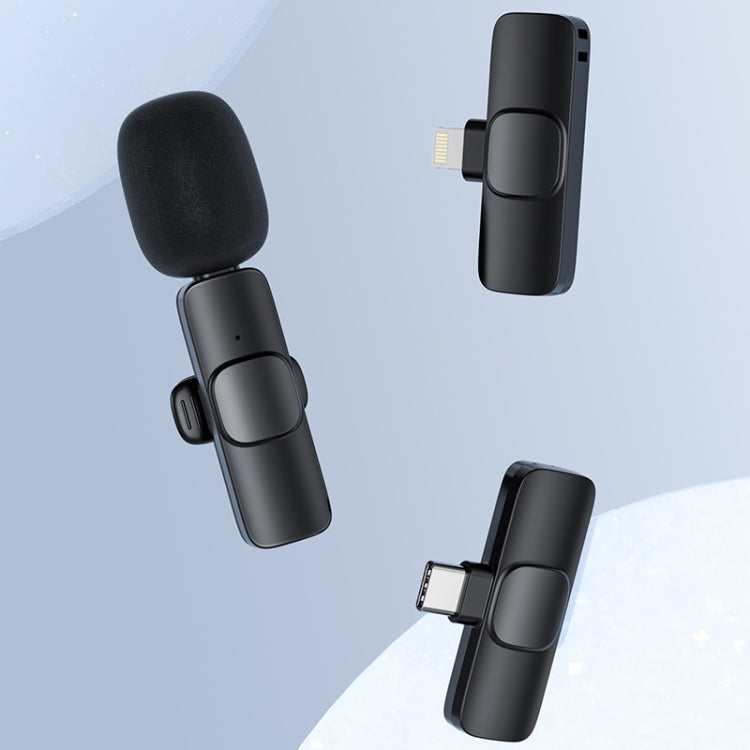LT07 8 Pin Interface Mini Wireless Lavalier Microphone, 8 Pin 1 To 1