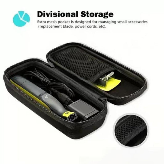 Philips OneBlade Shaver EVA Storage Bag – Shockproof Protective Travel Case
