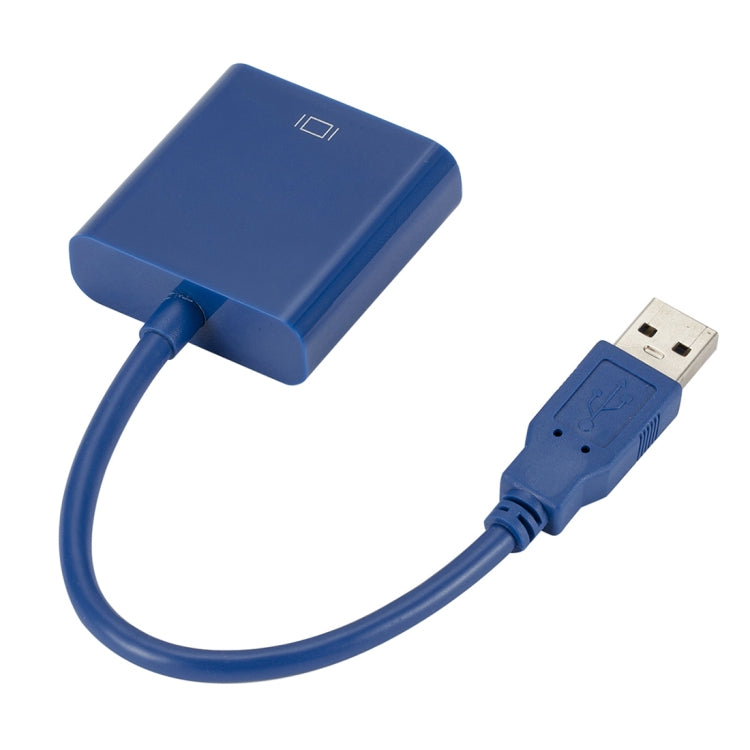 External Graphics Card Converter Cable USB3.0 to VGA, Resolution: 1080P, 1080P (Blue), 1080P, 1080P (Black)