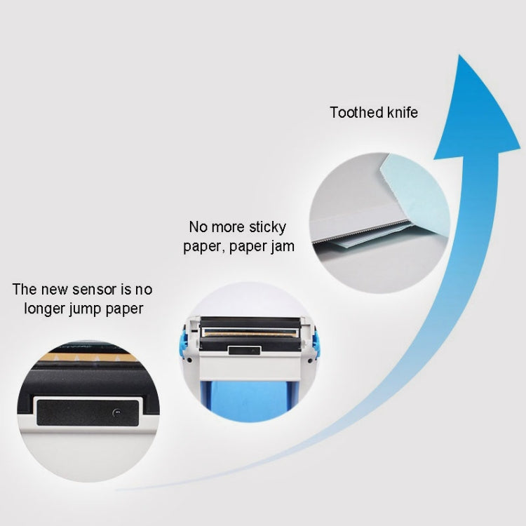 GPRINTER GP1324D Bluetooth USB Port Thermal Automatic Calibration Barcode Printer, Max Supported Thermal Paper Size: 104 x 2286mm, GP1324D (Bluetooth)