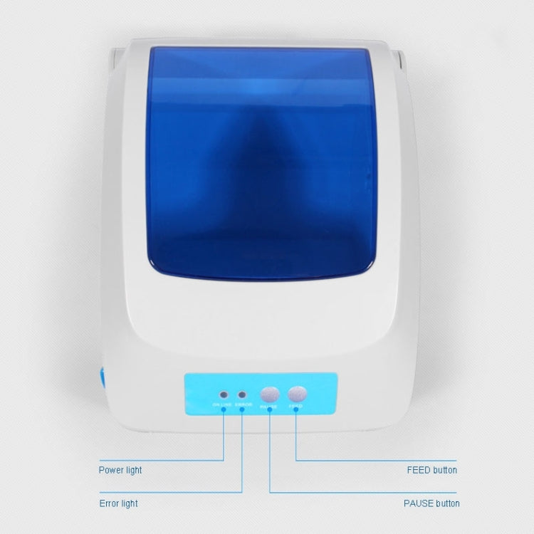GPRINTER GP1324D Bluetooth USB Port Thermal Automatic Calibration Barcode Printer, Max Supported Thermal Paper Size: 104 x 2286mm, GP1324D (Bluetooth)