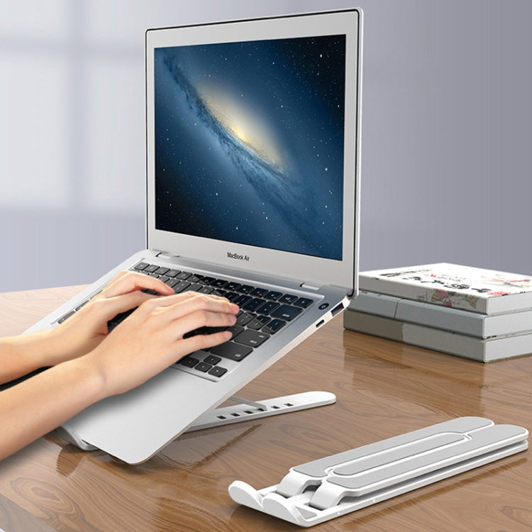 Laptop Stand Desktop Raise Bracket Cooling Base Lifting Holder Foldable, Pro-8