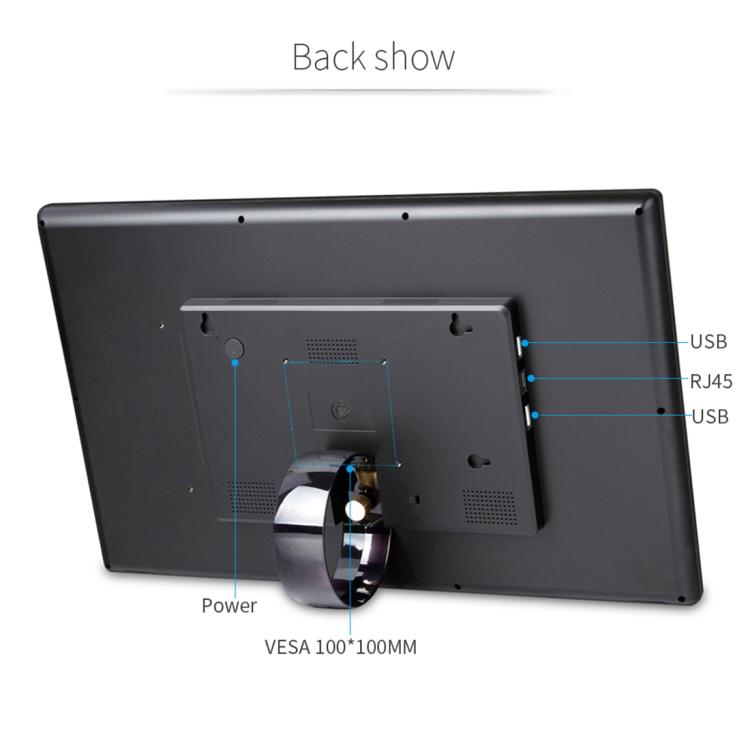 HSD2151 21.5 inch LCD Display Digital Photo Frame, RK3576S Octa Core, Android 14, 4GB+32GB, 21.5 inch 4GB+32GB