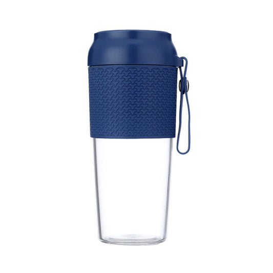 Portable Juicer Mini Electric Blender Portable Juicer(Navy Blue)