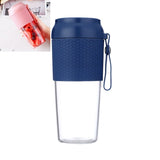 Portable Juicer Mini Electric Blender Portable Juicer(Navy Blue)