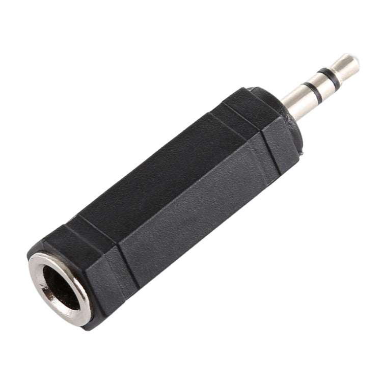 3.5mm Plug to 6.35mm Stereo Jack Adaptor Socket Adapter, 3.5mm Male to 6.35mm Female