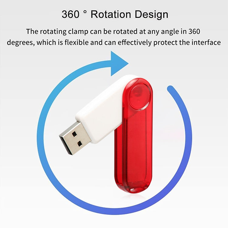 قرص فلاش USB سعة 2 جيجابايت، 2 جيجابايت (أحمر)