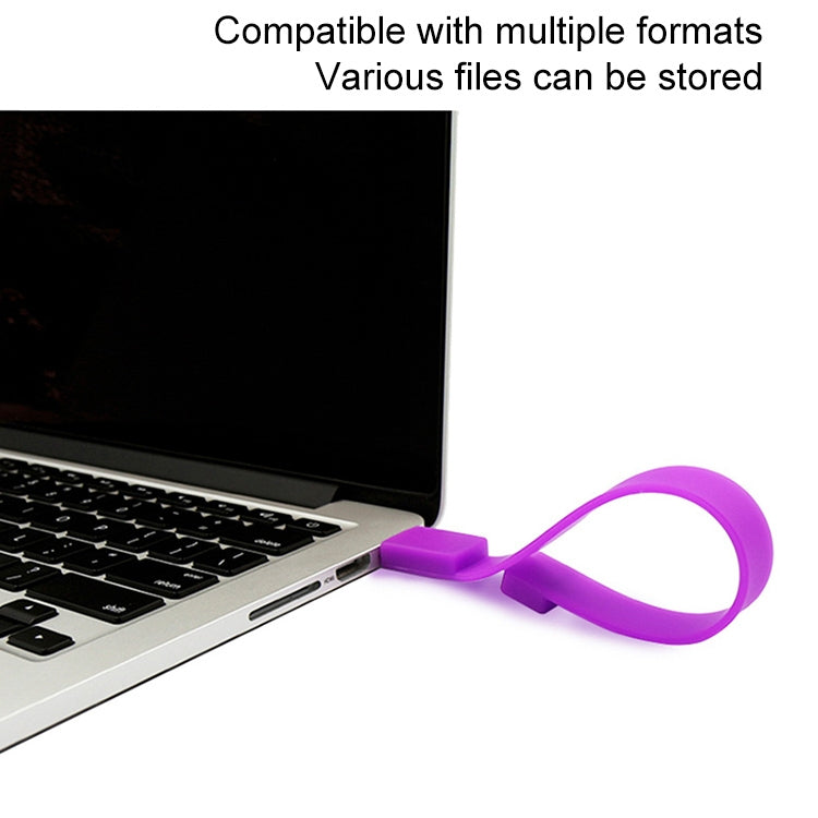 قرص فلاش USB 2.0 من السيليكون بسعة 4 جيجابايت