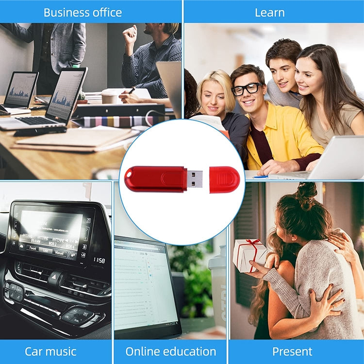 قرص فلاش USB سعة 16 جيجابايت، 16 جيجابايت (أحمر)