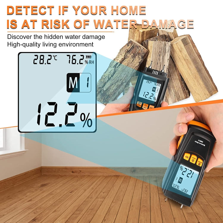 GM610 Digital Wood Moisture Meter, GM610