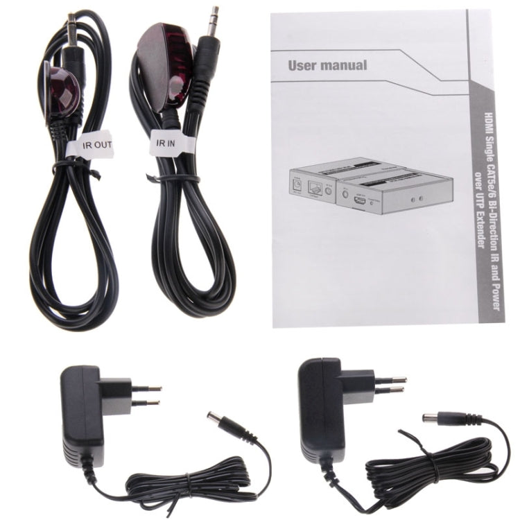 HDMI Extender Over Cat5e / 6 (EU Plug), 50m
