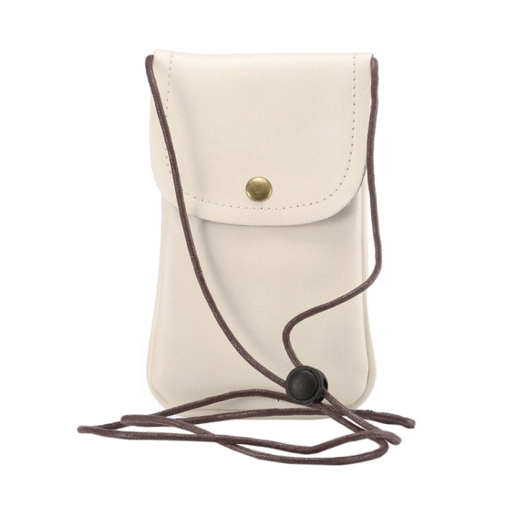 Universal Vertical PU Leather Case / Phone Leather Bag with String