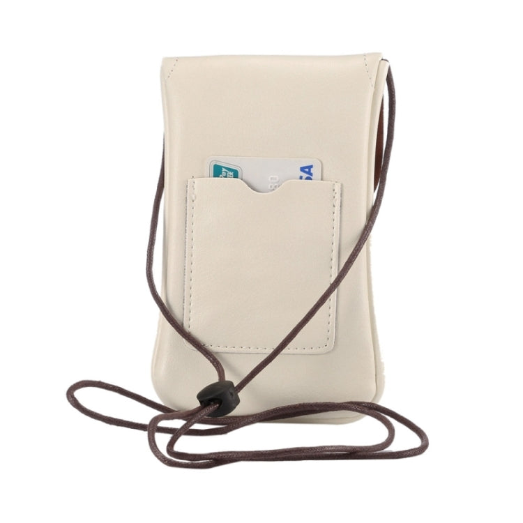 Universal Vertical PU Leather Case / Phone Leather Bag with String