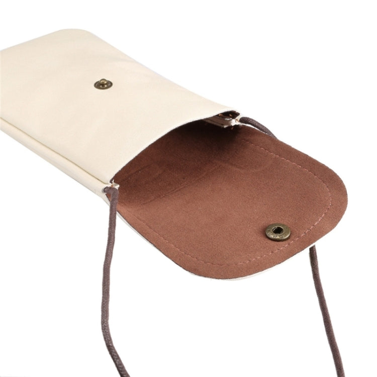 Universal Vertical PU Leather Case / Phone Leather Bag with String