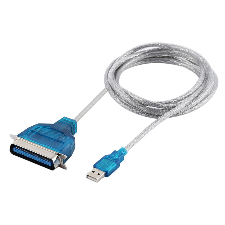 كابل طباعة USB 2.0 إلى IEEE1284، الطول: 1.5 متر، USB 2.0 إلى IEEE1284 (أزرق)